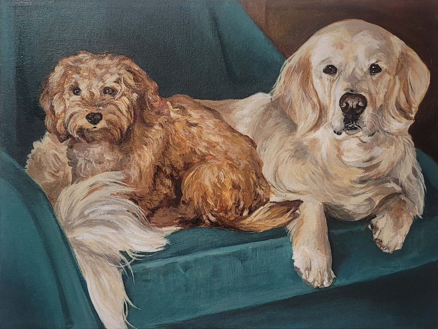 Pet Portrait Multiple Pet