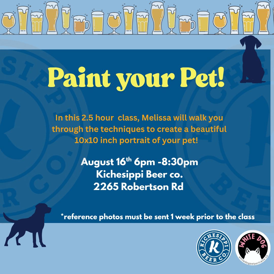 WORKSHOP: PAINT YOUR PET AUGUST 16th
