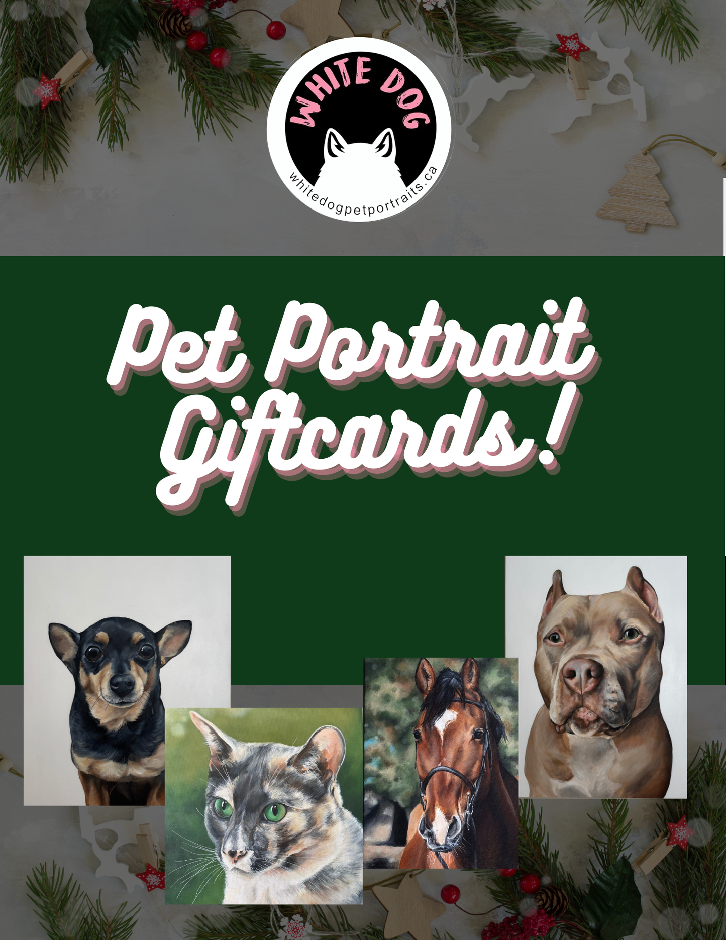 Pet Portrait Giftcard
