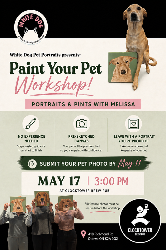 WORKSHOP: PAINT YOUR PET MAY 17th
