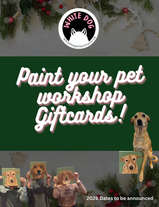 Paint your Pet workshop certificate