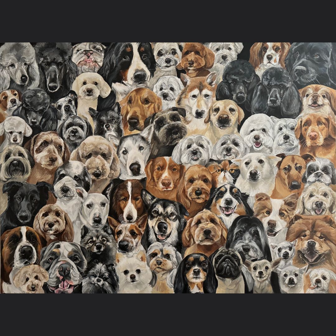 Speciality sizing / Large scale Pet Portraits