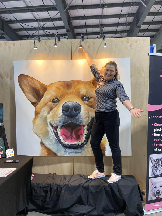 Speciality sizing / Large scale Pet Portraits